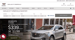 Desktop Screenshot of cadillacofturnersville.com