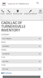 Mobile Screenshot of cadillacofturnersville.com